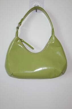 By Far - Patent Leather Green Purse